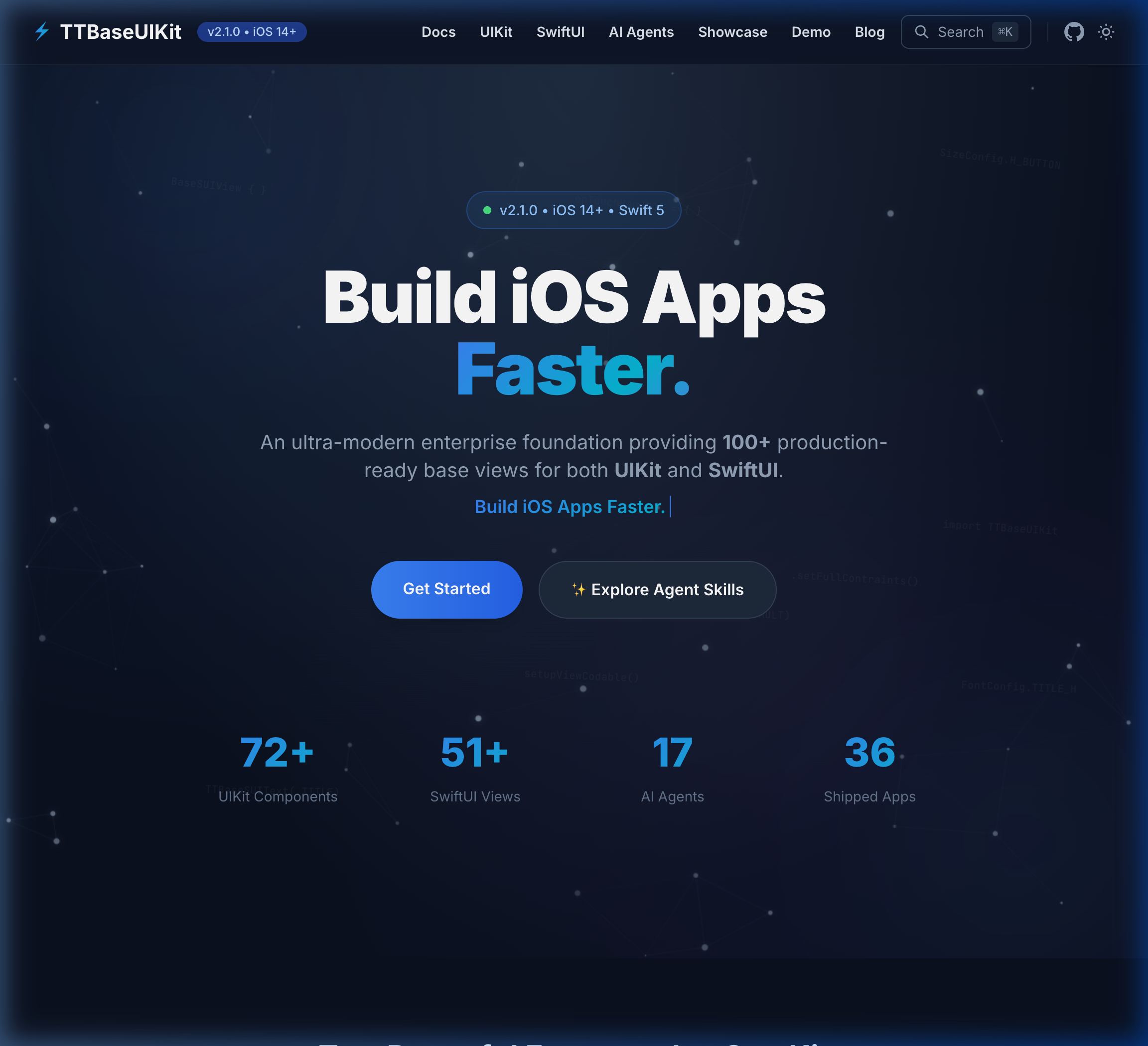 TTBaseUIKit — Build iOS Apps Faster